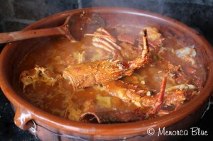 Caldereta de Langosta - Lobster Soup Menorca